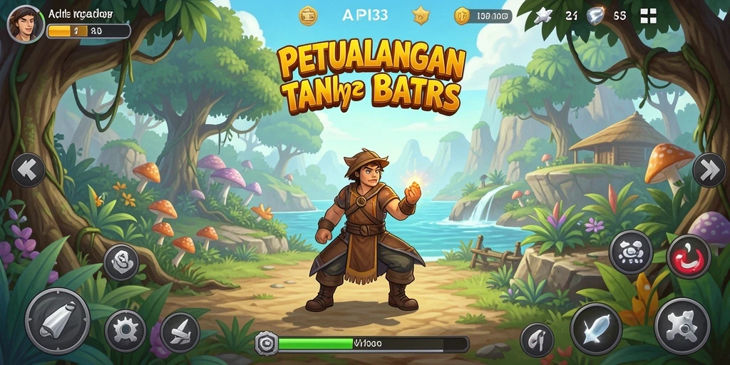 Tampilan gameplay API33 yang menarik dan memikat.
