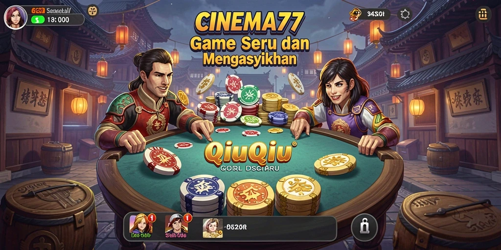 Tampilan gameplay QiuQiu yang menarik dan kompetitif