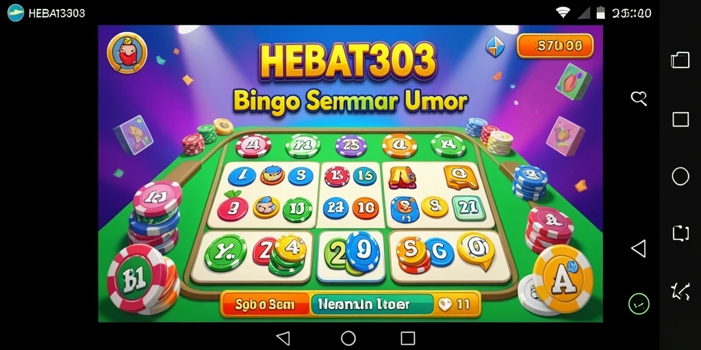 Tampilan menarik HEBAT303 saat bermain Bingo bersama teman.