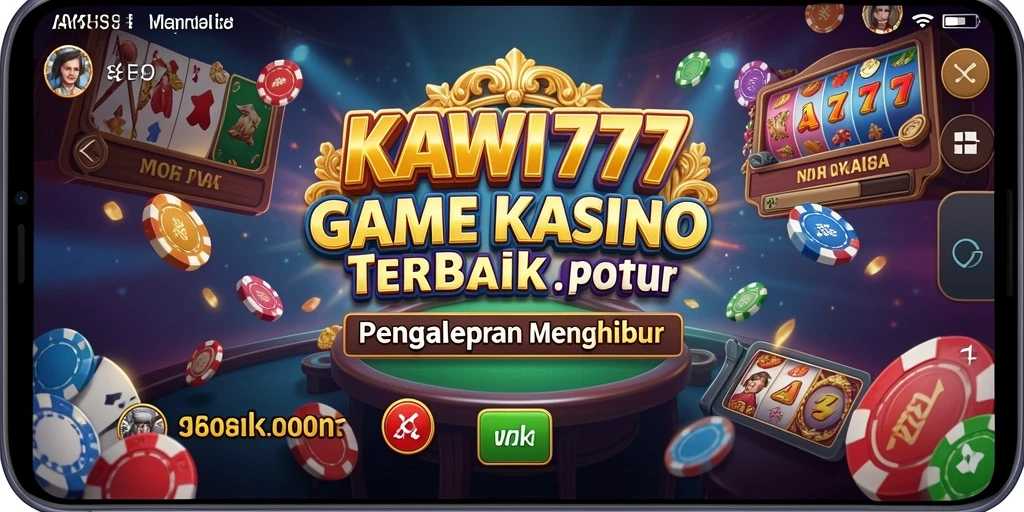 Tampilan gameplay menarik dari KAWI777 yang penuh warna dan detail.