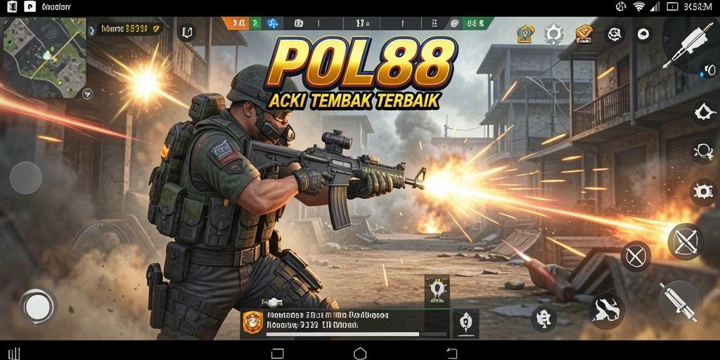 Tangkapan layar dari POL88 menunjukkan aksi tembak yang mendebarkan.