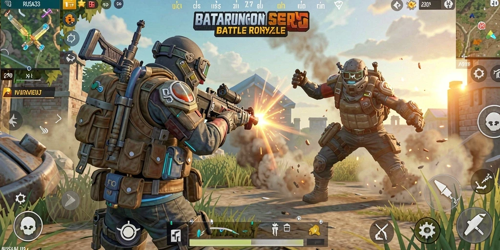 Gameplay menegangkan di RUSA33, siap bertempur!