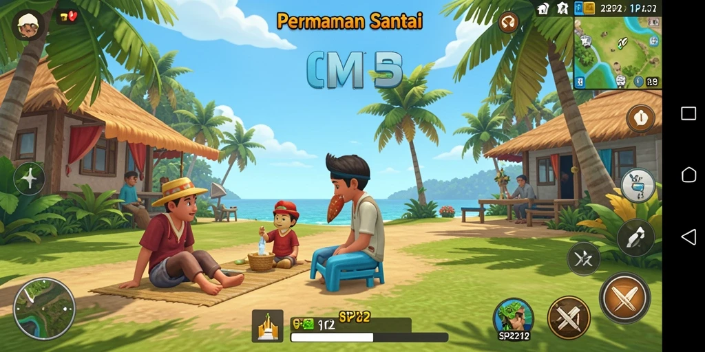 Tampilan menarik dari gameplay SP212 yang menyenangkan.