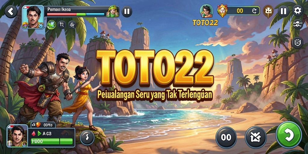 Screenshot gameplay TOTO22 menampilkan aksi seru dalam petualangan.